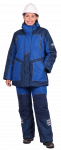 iForm™ Куртка ЭДВАНС утепленная женская сине-васильковая