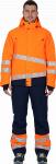 IFORM Куртка ACTIVE мужская утепленная флуоресцентно оранжевая с синим