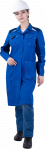 Халат ТУРБО SAFETY женский летний васильковый
