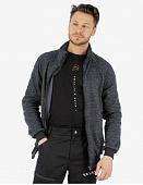 Brodeks Толстовка флисовая KS 241 cation мужская серая