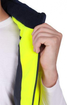 IFORM Жилет ACTIVE мужской утепленный флуоресцентный желто-синий