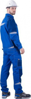 iForm™ Куртка ТУРБО SAFETY мужская васильковая с синим