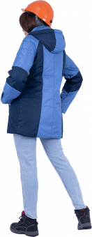 Куртка Вираж женская васильково-синяя