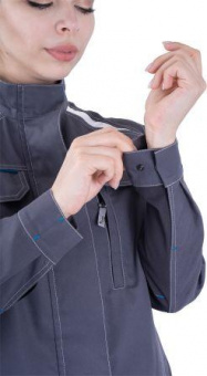 iForm™ Куртка ТУРБО SAFETY женская летняя серая