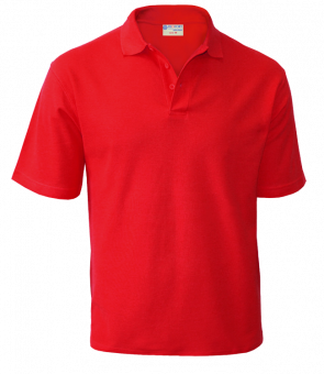 Рубашка Поло красная пике REDFORT