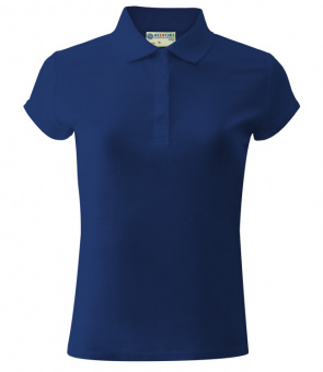 Рубашка Поло ярко-синяя пике женская REDFORT lady