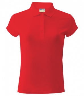 Рубашка Поло красная женская REDFORT lady