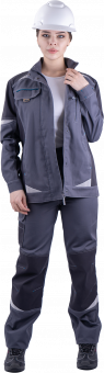 iForm™ Куртка ТУРБО SAFETY женская летняя серая